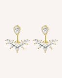 De Isadora oorbellen - 18K gold plated