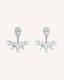 The Isadora Earrings - Sterling Silver by Sol & Raya - De Isadora oorbellen in sterling zilver