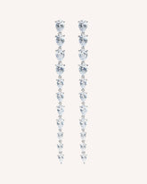 The Soline Earrings in Sterling Silver by Sol & Raya - DeSoline Oorbellen in sterling zilver