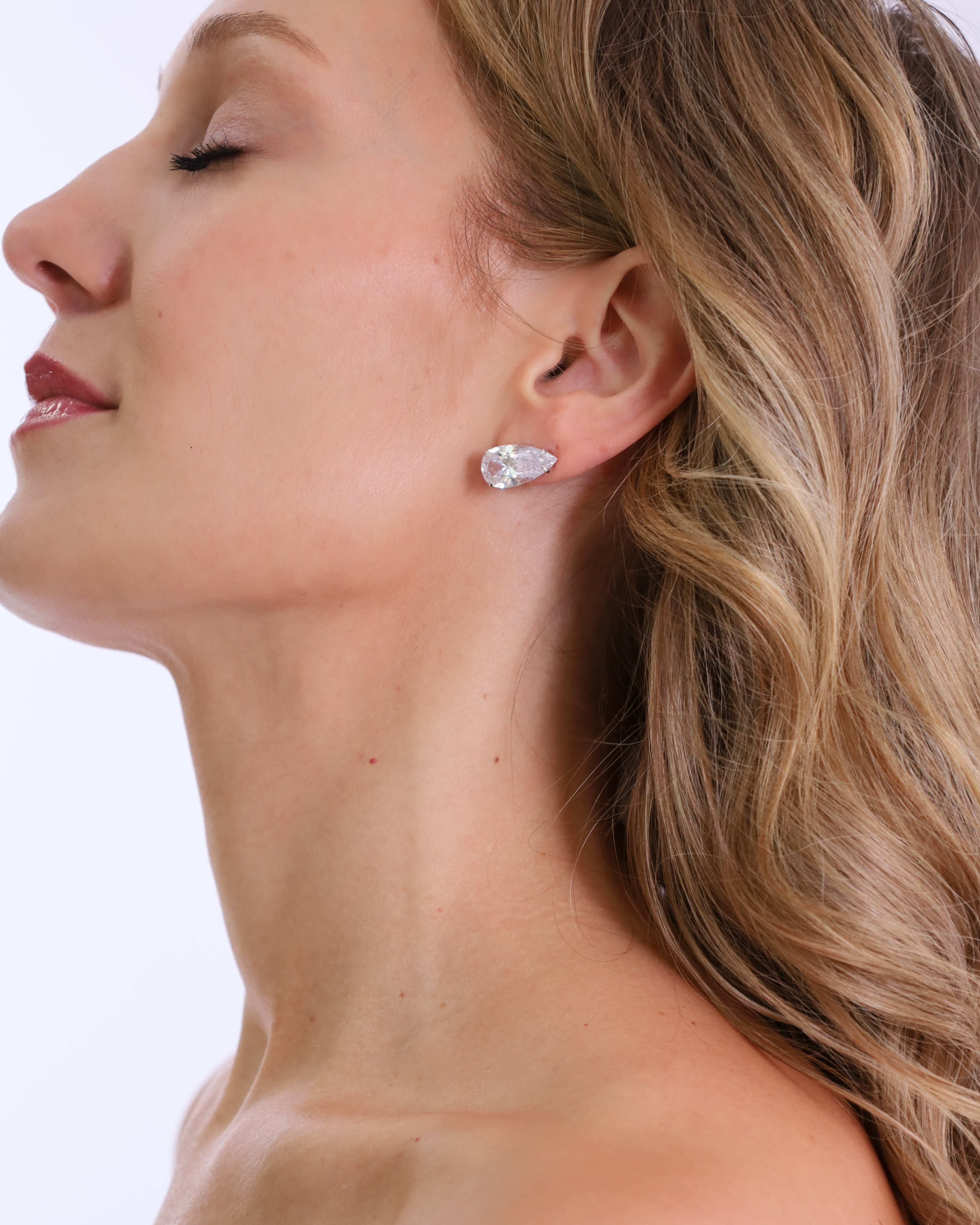 The Celine Earrings in Sterling Silver by Sol & Raya