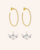 The Minimalist set - 18K Gold Plated