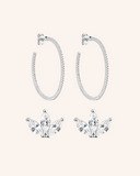 The Minimalist Set in Sterling Silver by Sol & Raya