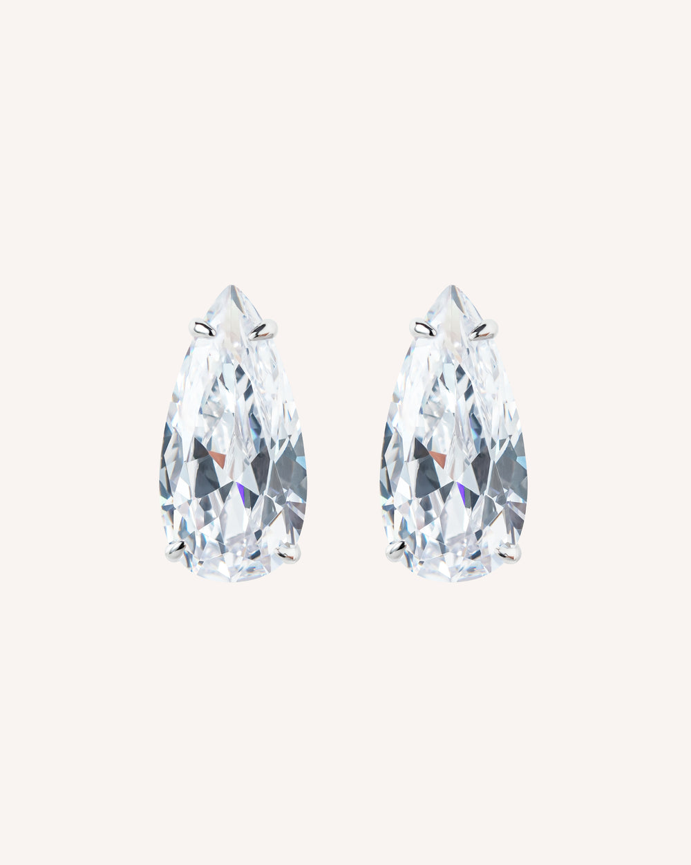 The Celine Earrings in Sterling Silver by Sol & Raya