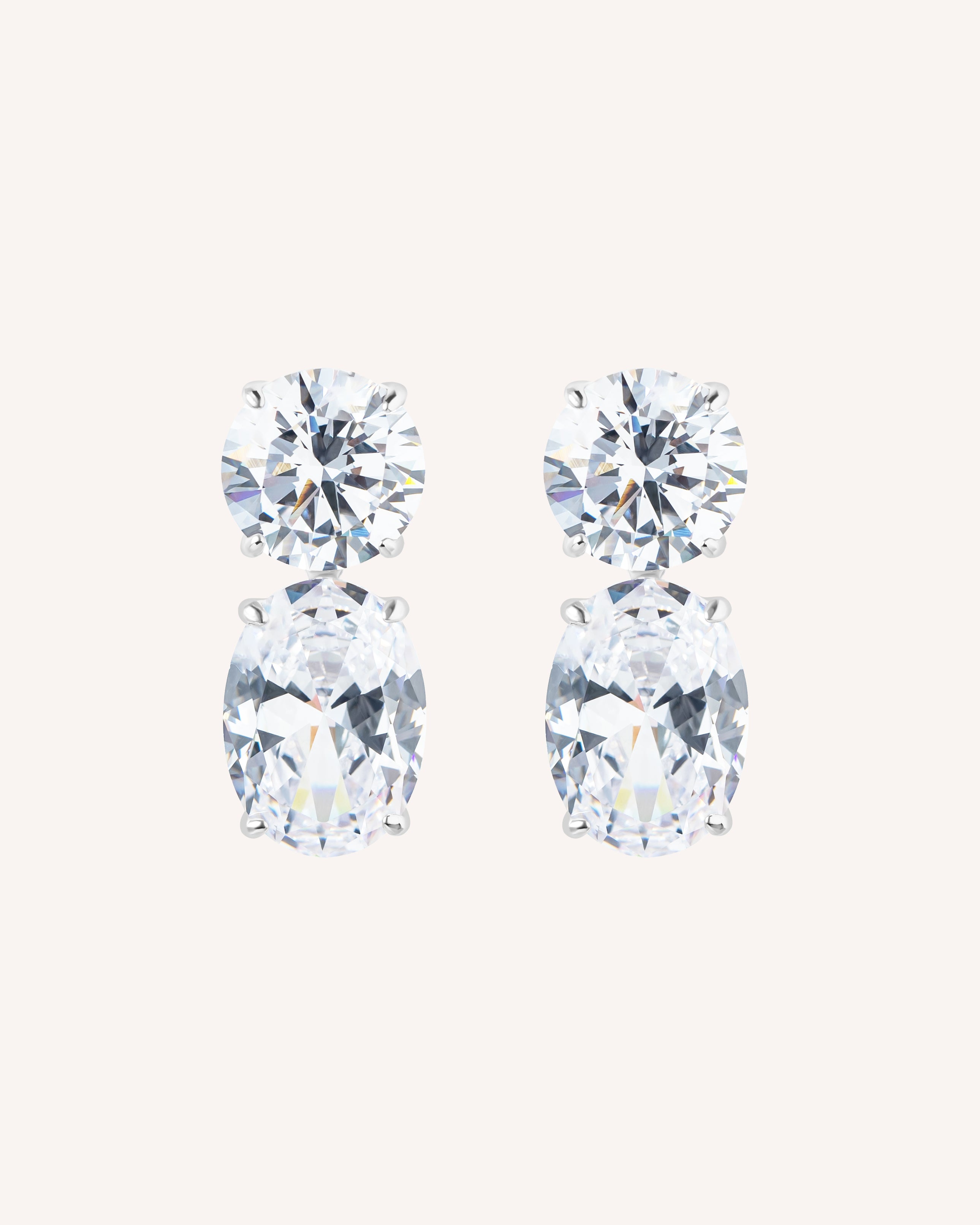 The Elise Earrings - Sterling Silver by Sol & Raya
