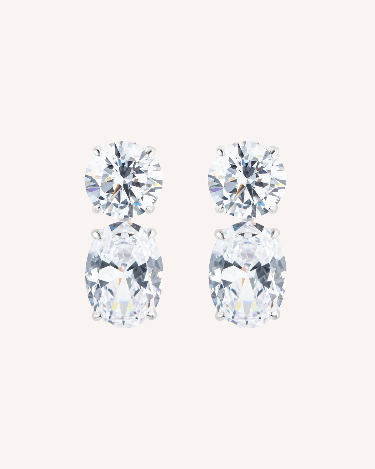 The Elise Earrings - Sterling Silver by Sol & Raya