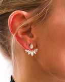 The Isadora Earrings - 18K gold plated in gold by Sol & Raya
