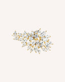 The Saphira Earrings – 18K gold plated earrings in gold by Sol & Raya - De Saphira gouden oorbellen 